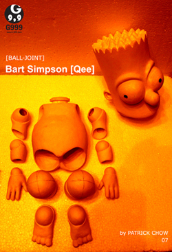 Ball-Joint Bart Simpson Qee by Patrick Chow 1 Small.jpg